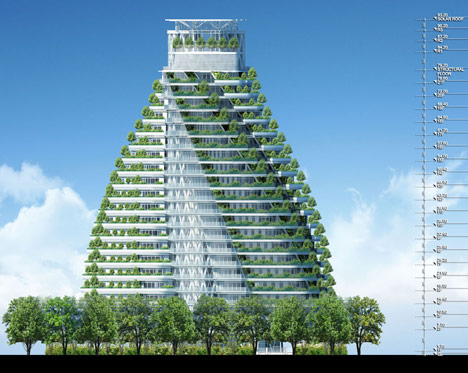 Agora Garden by Vincent Callebaut Architectures