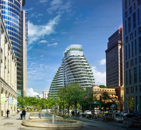 Agora Garden by Vincent Callebaut Architectures