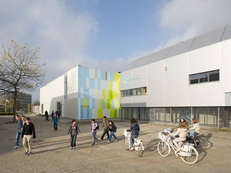 De Rietlanden Sports Hall by Slangen + Koenis Architects