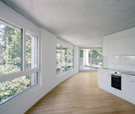 Apartment Building in Chailly by Personeni Raffaele Scharer Architects Apartment Building in Chailly by Personeni Raffaele Scharer Architects