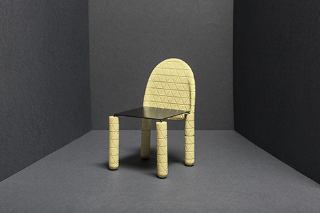 Austerity edible furniture by Lanzavecchia and Wai