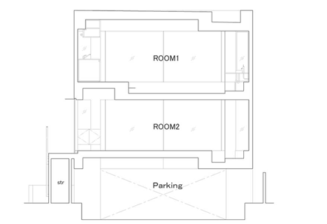 Motoazabu Apartment sYms by Kiyonobu Nakagame
