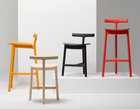 Radice Stools by Industrial Facility for Mattiazzi Radice Stools by Industrial Facility for Mattiazzi
