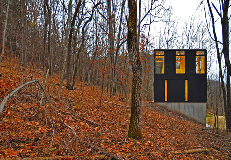 Stacked Cabin by Johnsen Schmaling Architects Stacked Cabin by Johnsen Schmaling Architects