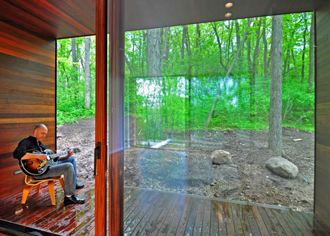Studio for a Composer by Johnsen Schmaling Architects