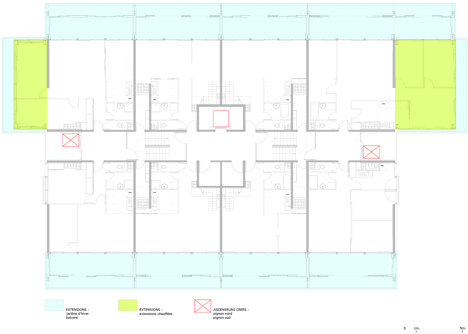 Tour Bois-le-Pretre by Frederic Druot Anne Lacaton and Jean-Philippe Vassal