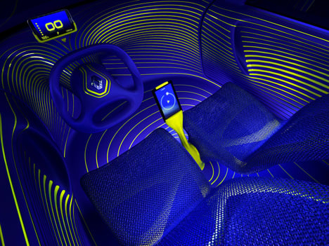 Twin'Z concept car by Ross Lovegrove for Renault