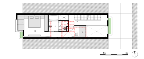 4.5x20 House by AHL Architects Associates 4.5x20 House by AHL Architects Associates