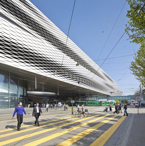 Messe Basel New Hall by Herzog & de Meuron photographed by Hufton + Crow Messe Basel New Hall by Herzog & de Meuron photographed by Hufton + Crow