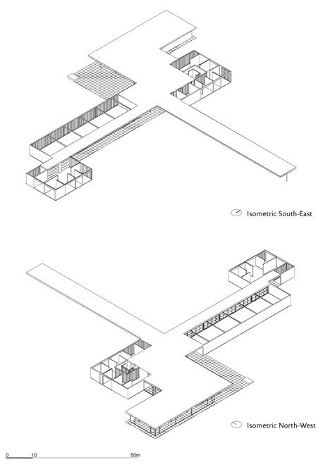 Mies van der Rohe - 1:1 Modell Golfclubhaus by Robbrecht en Daem Mies van der Rohe - 1:1 Modell Golfclubhaus by Robbrecht en Daem