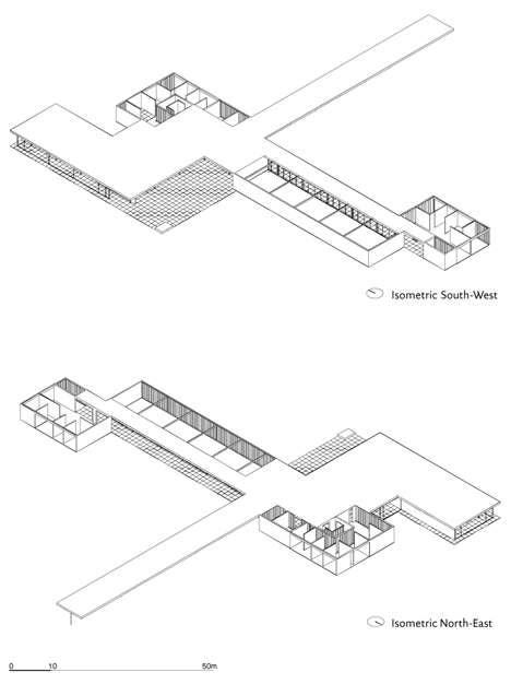 Mies van der Rohe - 1:1 Modell Golfclubhaus by Robbrecht en Daem Mies van der Rohe - 1:1 Modell Golfclubhaus by Robbrecht en Daem