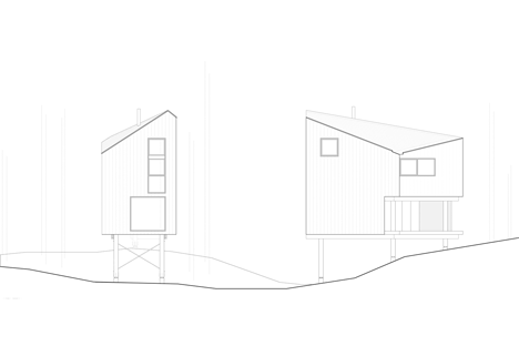 Alpine Cabin by Scott & Scott Architects