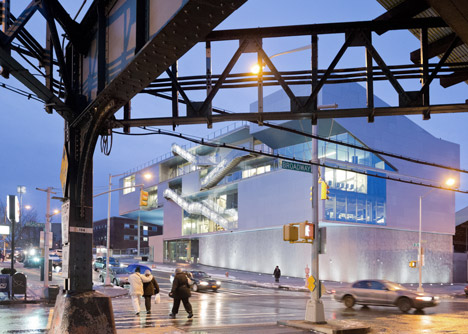 Campbell Sports Centre by Steven Holl Architects