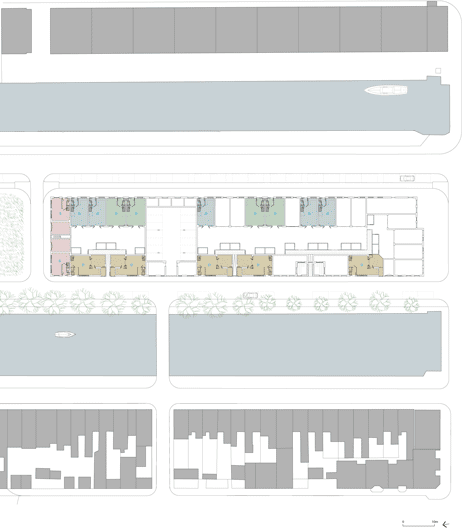 Houses in Molenplein by Tony Fretton Architects Houses in Molenplein by Tony Fretton Architects