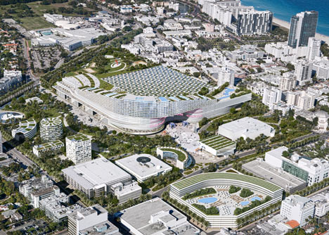 Miami Beach Convention Center proposal by OMA Miami Beach Convention Center proposal by OMA