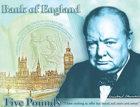 New five pound note