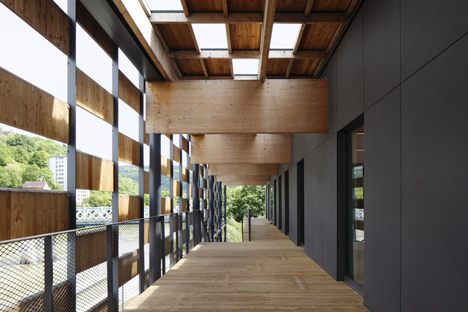 Besançon Art Centre and Cité de la Musique by Kengo Kuma and Associates Besançon Art Centre and Cité de la Musique by Kengo Kuma and Associates