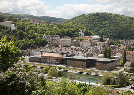 Besancon Art Centre and Cite de la Musique by Kengo Kuma and Associates Besancon Art Centre and Cite de la Musique by Kengo Kuma and Associates