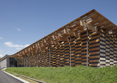 Besancon Art Centre and Cite de la Musique by Kengo Kuma and Associates Besancon Art Centre and Cite de la Musique by Kengo Kuma and Associates