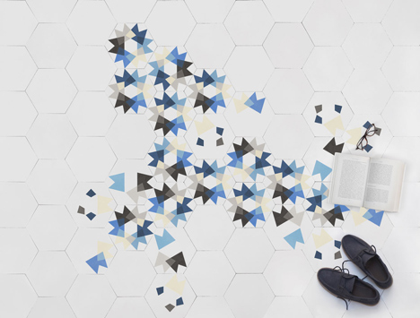 Keidos tiles by MUT for entic designs Keidos tiles by MUT for entic designs