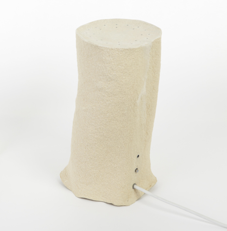 BioElectric plastic made of chitin from crab shells by Jeongwon Ji