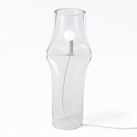Press Lamp by Nendo