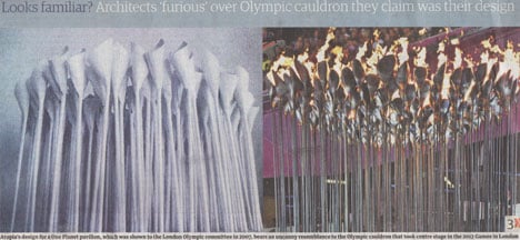 Row over Thomas Heatherwick's Olympic cauldron in the Guardian Row over Thomas Heatherwick's Olympic cauldron in the Guardian