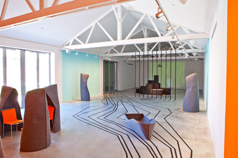 Voyage to Uchronia by Matali Crasset at Galerie Thaddaeus Ropac