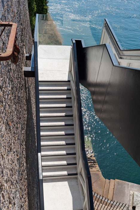 Coast Path Staircase by Gillespie Yunnie Architects