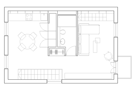Loft conversion in camden by Craft design