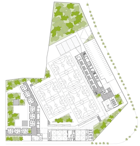 School Complex in Zaragoza by Magén Arquitectos