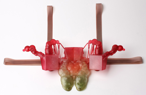 The Aesthetic of Fears 3D-printed jewellery by Dorry Hsu