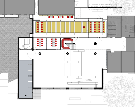 The Forum at Eckenberg Gymnasium by Ecker Architekten