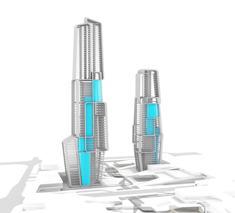 Yongjia World Trade Centre Wenzhou by UNStudio