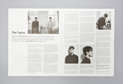Intern magazine for creative industries