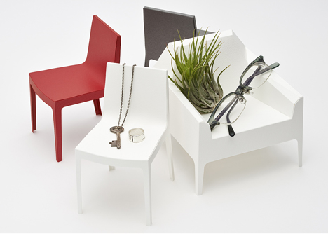 1/5 scale paper chair by Taiji Fujimori