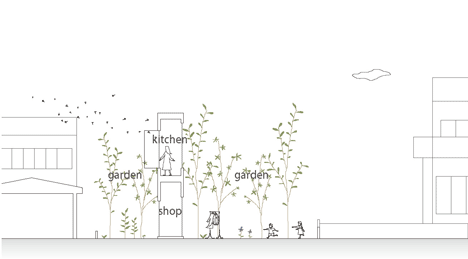 Forest House in the City by Studio Velocity