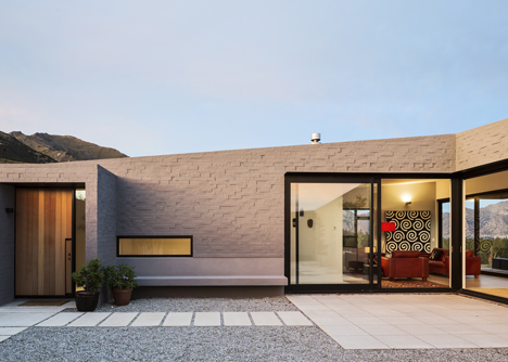 Lake Hawea Courtyard House by Glamuzina Paterson Architects