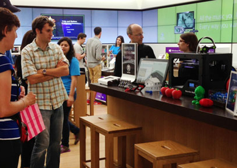 MakerBot 3D printers to be sold in Microsoft stores