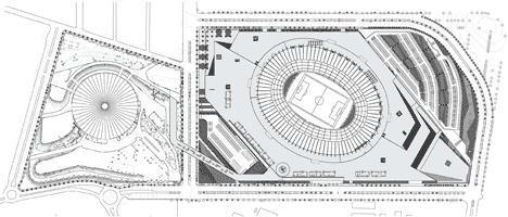 Mineirão Stadium renovation by BCMF Architects
