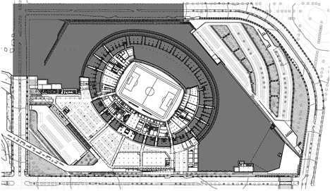 Mineirão Stadium renovation by BCMF Architects