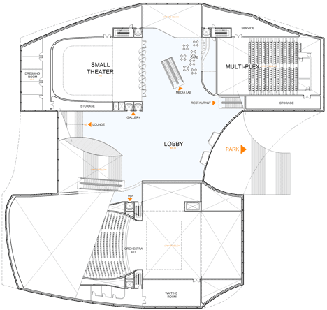 Sejong Performing Arts Center by Asymptote