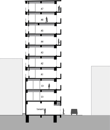 Step Tower by EASTERN Design Office