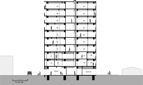Step Tower by EASTERN Design Office