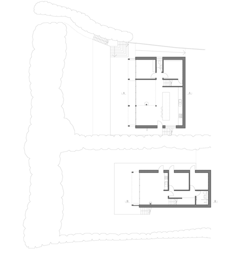 Two Passive Solar Gain Houses in Porthtowan by Simon Conder Associates