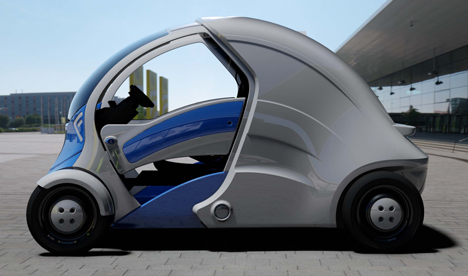 Armadillo-T foldable electric micro-car by KAIST
