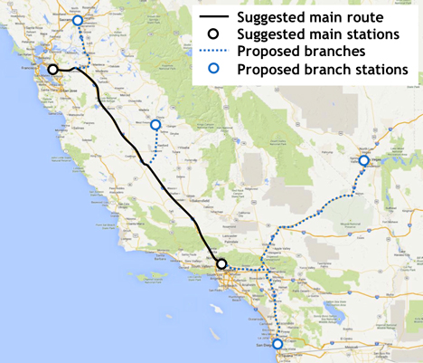 Elon Musk reveals designs for supersonic Hyperloop transport system