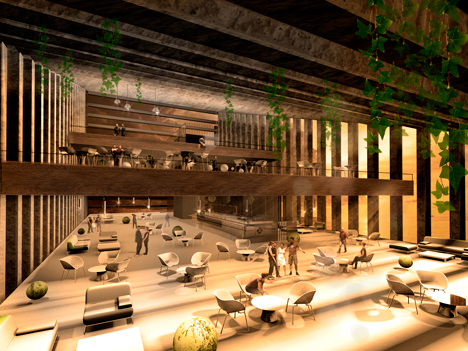 Unbalanced Hotel by OOIIO