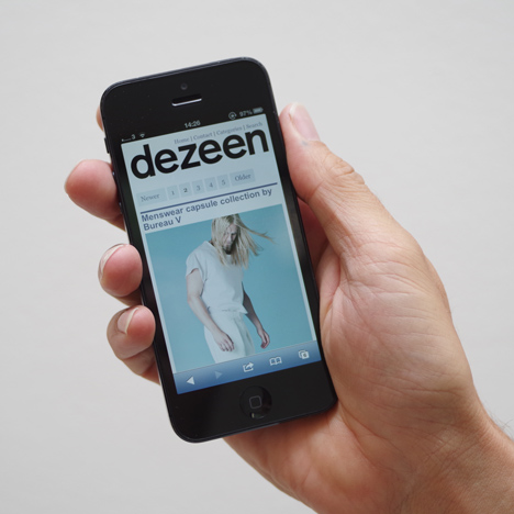 Dezeen's new responsive site