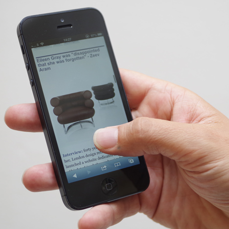 Dezeen's new responsive site
